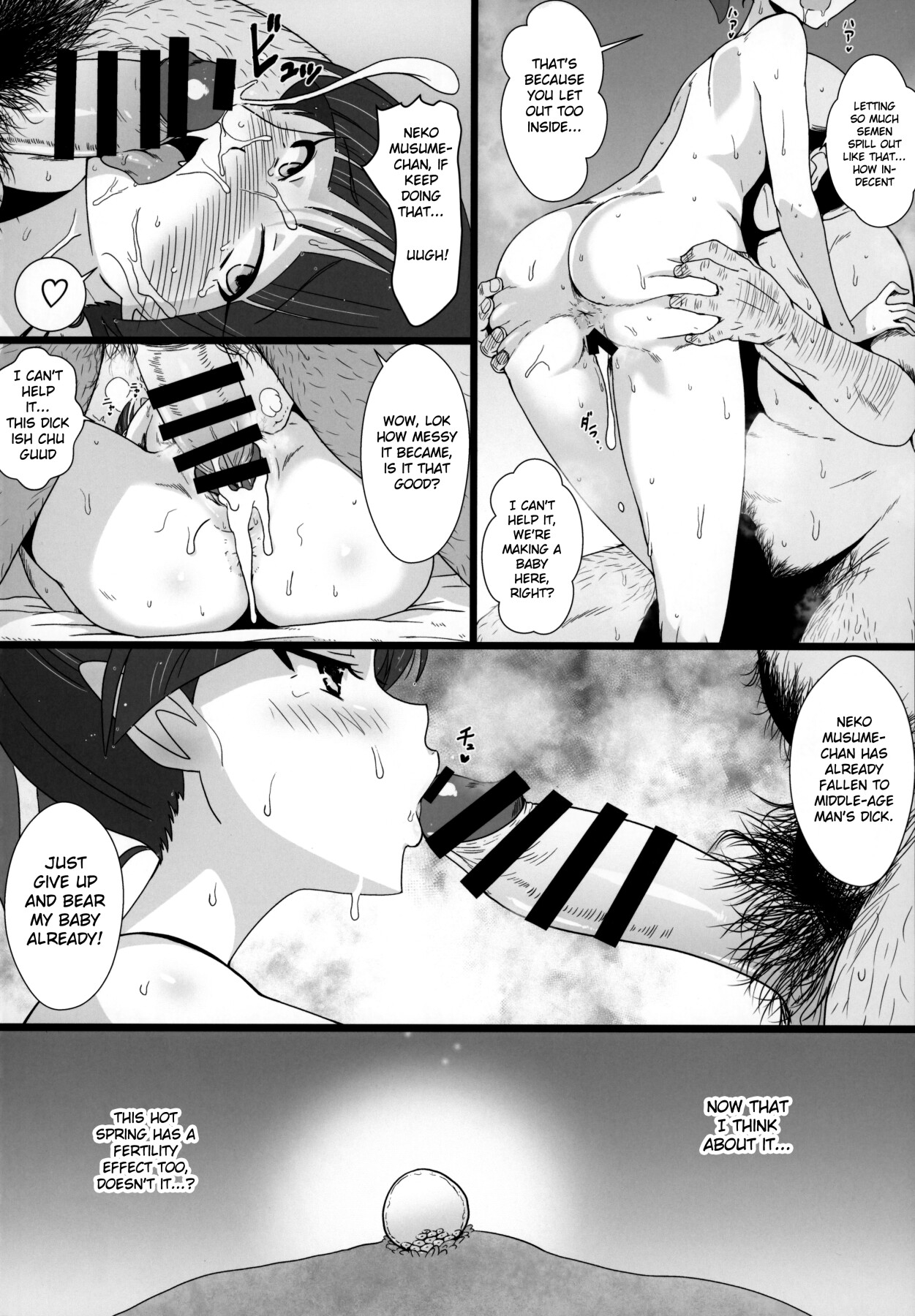 Hentai Manga Comic-Cat Girl Straight Ahead + Heat Cat-Read-26